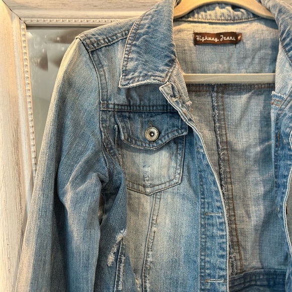 Highway Jeans Size Medium Denim Jacket - Picture 4 of 10